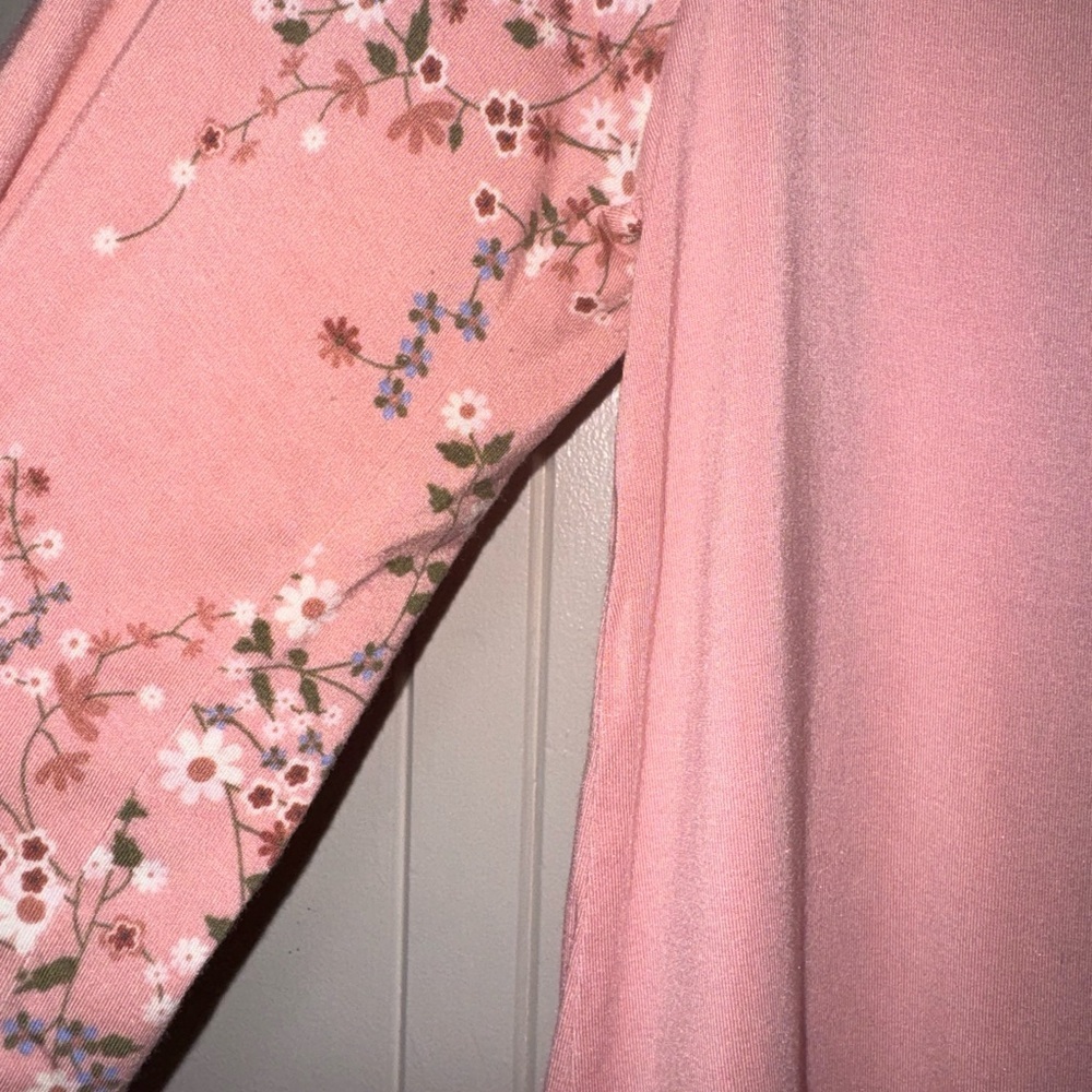 Matilda Jane Pink Dose of Floral Long Sleeve Top - Picture 6 of 8